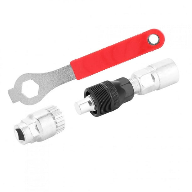Red Kit De Herramientas De Extracción De Casete, Extractor De Manivela De Bicicleta, Látigo