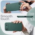 thumbnail image 4 of JETech Magnetic Silicone Case for iPhone Air, Compatible with MagSafe, Silky Touch (Midnight Green), 4 of 7