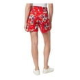 thumbnail image 2 of GLORIA VANDERBILT Womens Red Denim Zippered Pocketed Button Closure Vented Hem Floral Shorts Shorts 6, 2 of 4