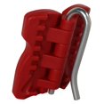 thumbnail image 3 of Tope de puerta plegable Fat Ivan con imán, rojo, 3 of 7