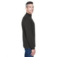 thumbnail image 3 of Adult Sueded Cotton Jersey Mock Turtleneck - BLACK - XL, 3 of 3
