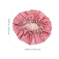 thumbnail image 2 of UNOMOR 3Set Shower Cap Leopard Print for Women with Waterproof Design, 2 of 6