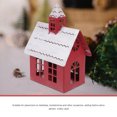 thumbnail image 5 of LEDMOMO Sturdy Iron Christmas House with Candle Holder Festive Desktop Decor, 5 of 5