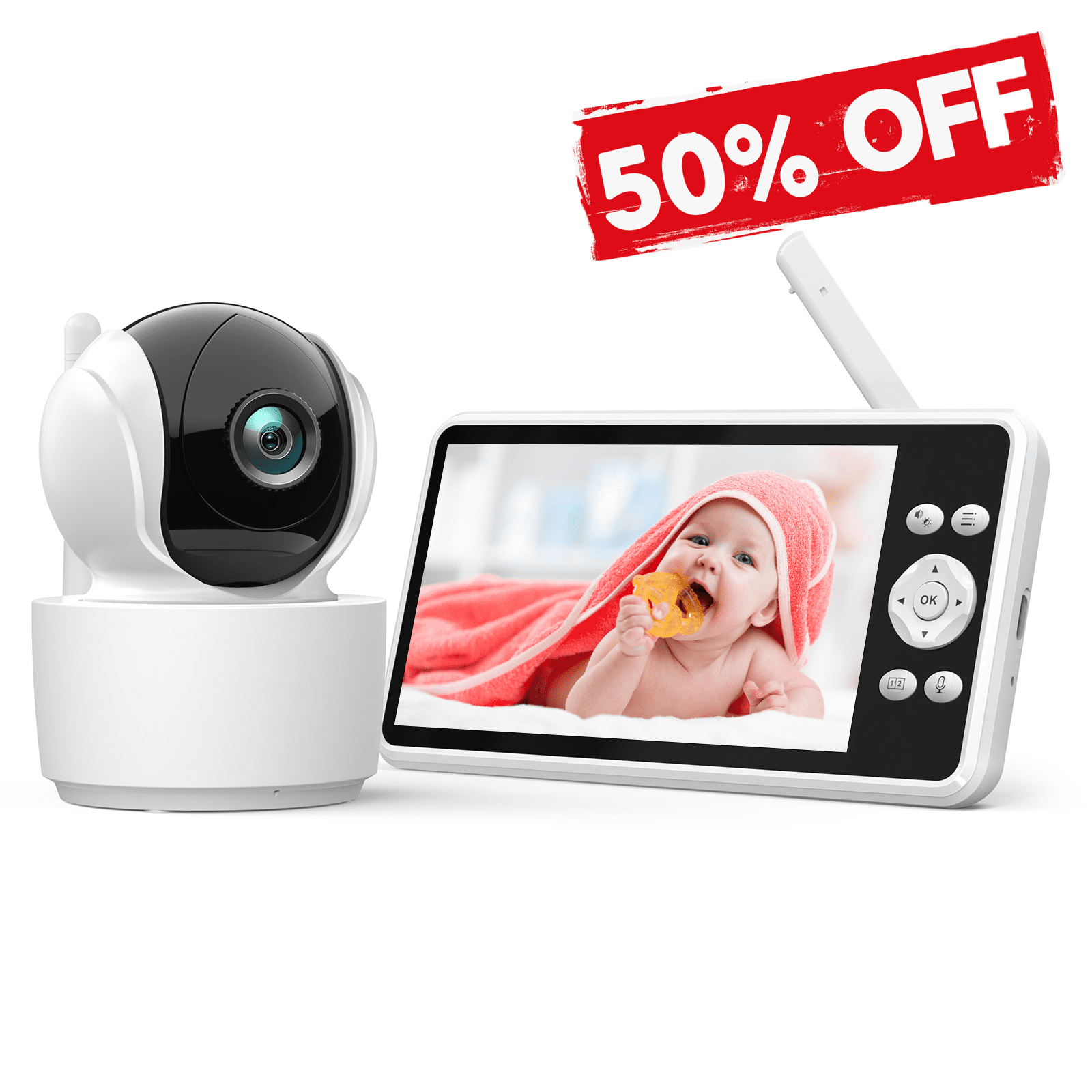 Camera With Hd Video  Audio Sleep Tr Nanit Smart Baby Monitor And Wall Mount 