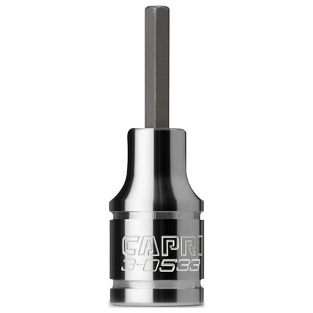 UPC: 0886352305334 | Capri Tools 3 mm Hex Bit Socket 1/4-Inch Drive Metric