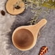 thumbnail image 4 of Copa de Agua de Madera ANGGREK Diseño Ergonómico 200ML Natural con Asa para Vino leche, 4 of 8