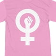 thumbnail image 2 of National Women's Day Crew Neck Short Sleeve Pink Women's Night Shirt-XXL, 2 of 3