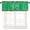 Patrickhoe6929, variant on Valance for Windows Polyester Semi Sheer Valances for Living Room Bathroom Bedroom, St. Patrick''s Day Retro Style Beer Kitchen Window Valance Rod Pocket Valance Curtains 54x18 Inches
