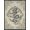 Blue Beige Ivory, Pattern 2, variant on ODIKA Serpent Mist Swirls Mythical Swirling Scroll Border Stylized Flowing Dynamic for Home Office, Gaming Room, Under Desk, Non-Slip Chair-Friendly