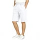 thumbnail image 2 of Pantalones de Uniforme Escolar de Niños Pantalones Cortos de Uniforme Escolar de Color Sólido Pantalones Medios de Estudiantes Pantalones de Cinco Piernas Casual Cintura Elástica Completa, 2 of 8