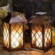 thumbnail image 2 of 1/2PCS Solar Lantern, Flickering Flame-less Candle LED Light, Garden Hanging Decoration, for Courtyard and Party Decoration, 2 of 2