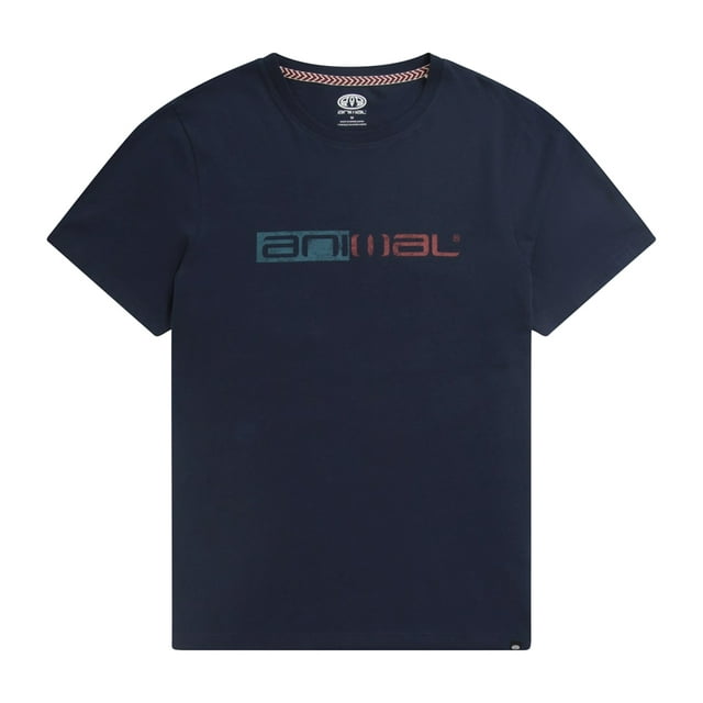 Animal - Camiseta Jacob Logotipo para Hombre (Marino)