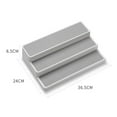thumbnail image 4 of Estante antideslizante de 3 niveles Macarena para almacenamiento de gabinetes de cocina, 4 of 8