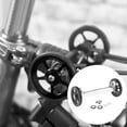 thumbnail image 3 of LOVIVER Vélos Pliants Roues Faciles Tige d'Extension avec Entretoises Noir, 3 of 8
