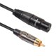 thumbnail image 3 of Cable microfono 3 Polig XLR Hembra a 6.35mm Mono Macho-Negro-300cm kusrkot Cable de micrófono, 3 of 8