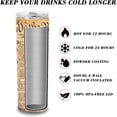 thumbnail image 2 of American Flag We The People Skinny Tumbler 30 oz Straight Stainless Steel Vacuum Insulated Travel Coffee Mug with Lid Straw Slim Water Cup, 2 of 4