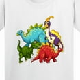 thumbnail image 4 of Inktastic Cute Dinosaurs Youth T-Shirt, 4 of 5