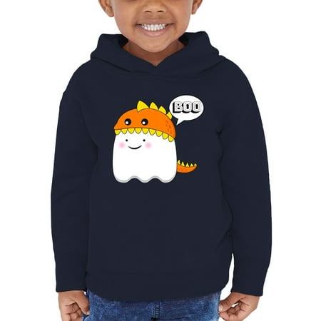 

Boo. Cute Ghost In Costume Ii Hoodie Toddler -Image by Shutterstock 4 Toddler