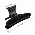 thumbnail image 2 of Ondder Hair Clips for Styling Sectioning Black Butterfly Hair Clips Clamps Claws Pro Salon Hair Clips for Cutting, Styling, Sectioning, Coloring Hair styling Clips Butterfly Clips Hair Accessories for, 2 of 10