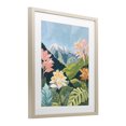 thumbnail image 2 of Stupell Industries Contemporary Tropical Mountain Landscape Birch Framed Print Under Glass, 13 x 16, by The Prints Vibe, 2 of 8