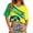 Green #18, variant on KDDYLITQ USA Soccer Jersey Women Soccer Cup 2026 Argentina Jersey Soccer Graphic Y2k Short Sleeve V Neck Crop Tops Blue 2XL