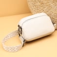 thumbnail image 3 of Bolso para Cámara Satchel Sling Bag Hobo Bandolera Moderno Mujer Con 2 Correas Bolsos Compras Cuero Genuino, 3 of 9