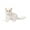 (White), variant on Wizlet White Cat Plush Soft Plush Cat Toy, 8.6 inch Realistic Gray Cat Stuffed Animal Gifts for Birthday,Valentine,Christmas (Gray)