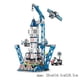 thumbnail image 4 of Bloques de construcción de modelo de lanzamiento de cohete espacial para niños, juguete de ladrillos de nave espacial, Lanzadera de estación espacial de ciudad, astronauta, juguetes de Navidad, 4 of 5