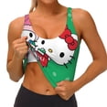 thumbnail image 4 of Lsque Sanrio Printed Women'S Sports Bra, Compression, Moisture Wicking, High-Impact Sports Bra For Women,Supportive sports bra-X-Large, 4 of 9