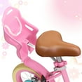 thumbnail image 5 of GLAF Flower Girls Bike for 3-9 Years Old Kids, 12 14 16 Inch Kids Bike with Training Wheels, Basket and Doll Seat, Children Bicycles with Coaster Brake, Pink, 5 of 10