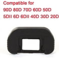 thumbnail image 3 of Eyecup Eyepiece Viewfinder Compatible for Canon 90D 80D 70D 60D 50D 5Dii 6D 6Dii, 3 of 5