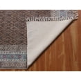 thumbnail image 6 of Casavani Geometric Eco friendly Outdoor Mat, Brown 2.6x10 feet, 6 of 6