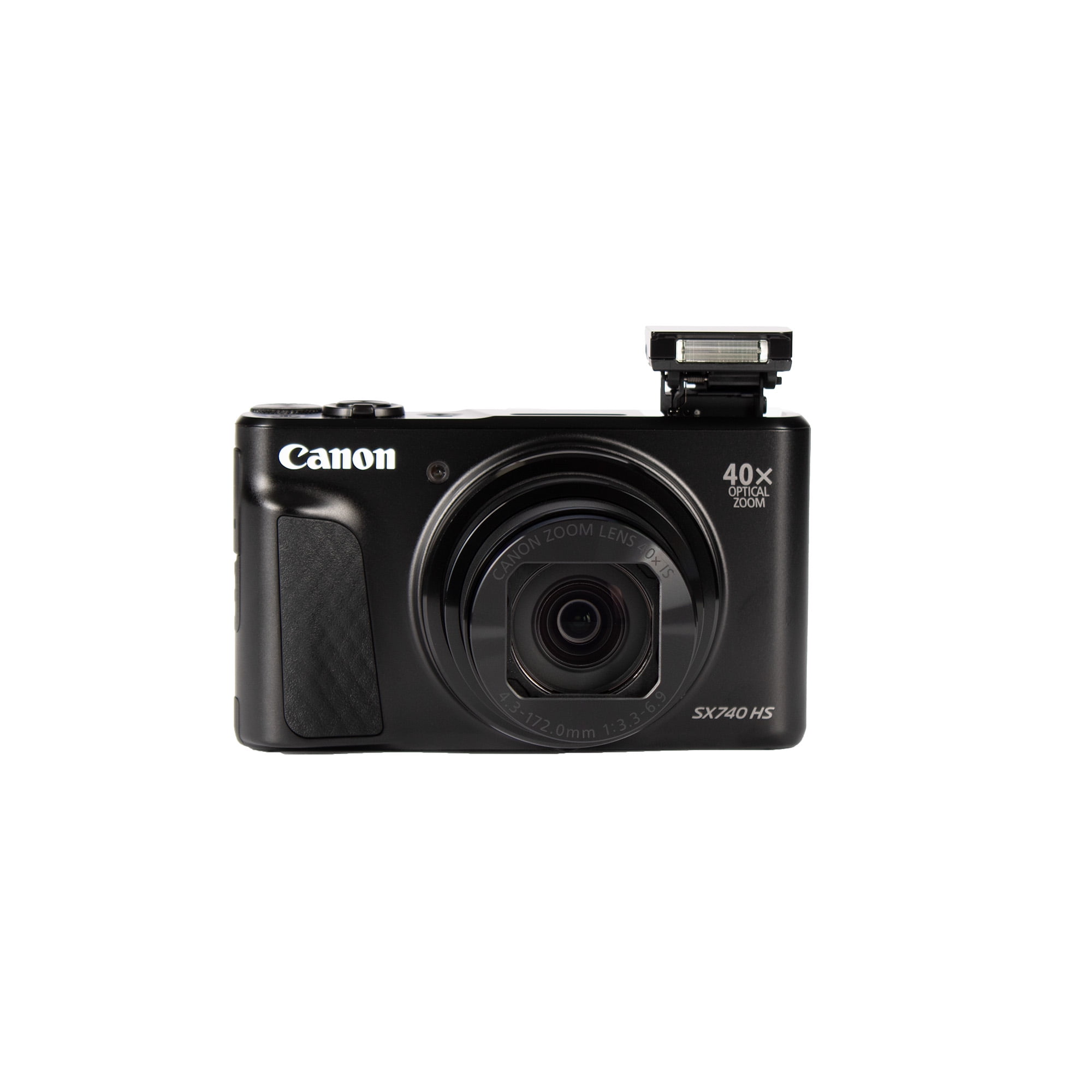 Canon PowerShot SX740 HS Digital Camera (Black) (2955C001) + 64GB