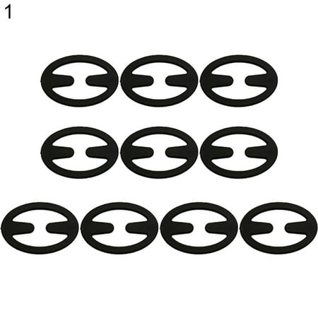 

MEIDELI 10Pcs Bra Fastener Ergonomic Design Multi-Function Plastic Women Bra Straps Holder Sewing Supplies