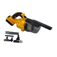 thumbnail image 4 of Aspiradora de mano inalámbrica, limpiador de Interior automotriz compacto y portátil, potente succión fuerte para el hogar, coche, barco, alfombra y Amarillo, 4 of 8