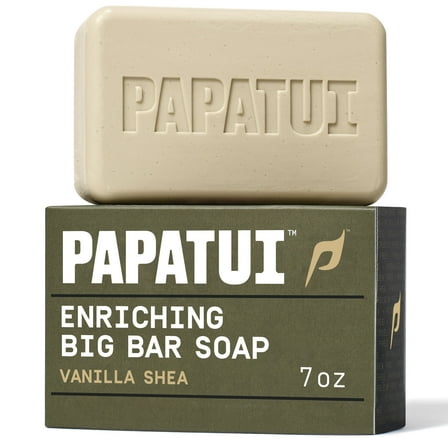 Papatui Enriching Men's Bar Soap, Vanilla Shea, 7 oz