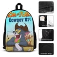 thumbnail image 3 of Tom And Jerry 3Pcs Backpacks Sets with Lunch Bag And Pencil Case for Work Office Travel, 3 of 6