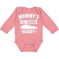 thumbnail image 3 of Inktastic Mommys Lil Racing Buddy Boys or Girls Long Sleeve Baby Bodysuit, 3 of 5