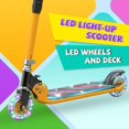 thumbnail image 3 of HOVERSTAR Kick Scooter for Kids, LED Light Up Wheels and Pedal, 3 Adjustable Height(27, 29, 31inch) Suitable for Children of More Ages, 3 of 6