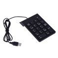 thumbnail image 2 of Mini Number Pad Numpad 18 Keys Keyboard, USB Numeric Keypad for Laptop Desktop PC Pro, Plug and Play, Spill  and , Great for Spreadsheet and Accounting, 2 of 8