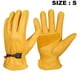 thumbnail image 1 of Guantes de jardinería de cuero para mujer: guantes de trabajo para desmalezar, cavar, plantar, rastrillar y podar, 1 of 4