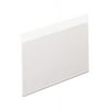 Self-Adhesive Pockets 3 x 5, Clear Front/White Backing, 100/Box