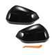 thumbnail image 1 of Cubierta de espejo retrovisor lateral para conductor y pasajero, reemplazo para Audi Q2 SQ2 Q3, par, negro brillante, 1 of 5