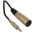 thumbnail image 2 of 10Ft XLR 3P Male to 3.5mm TRS Male (Balanced Audio) Capture Cable, 2 of 2