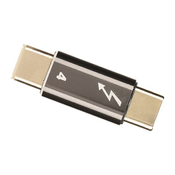 Type C Male To Type C Male Connector, Portable Type C Male To Type C Male Adapter Bidirectional Charging 40Gbps For Mobile Phones
