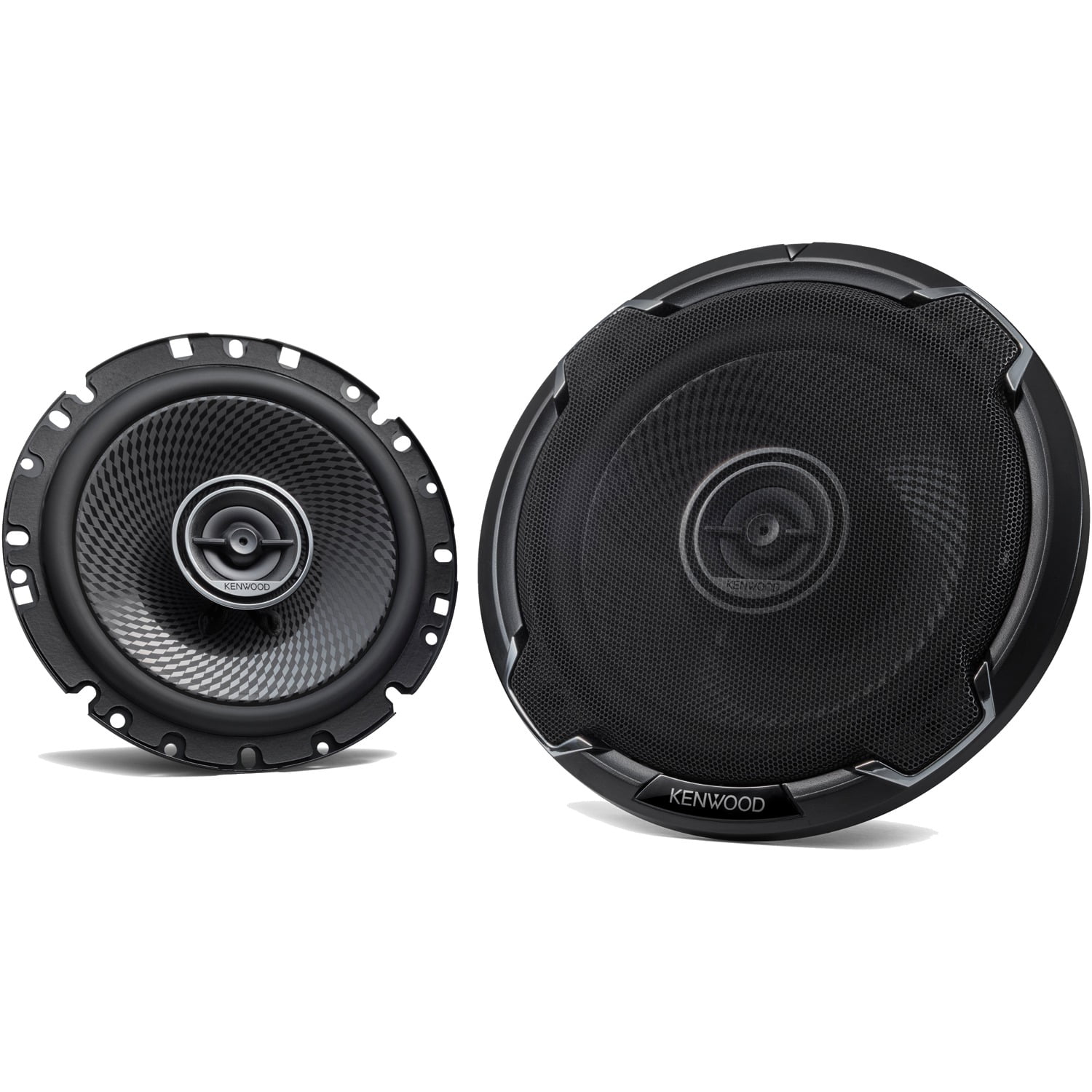 NEW 6.5" Kenwood Shallow Mount Car Audio Speakers.Stereo Pair.OEM.6.75". 2 