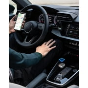 Bluetooth 5.3 FM Transmitter Car Adapter, Wireless Adapter Car Kit, 48 W (PD 36 W & 12 W) 3.0 Fast USB Charger, Hands Free Calling, Bass Lossless Hi-Fi Sound Support U Disk