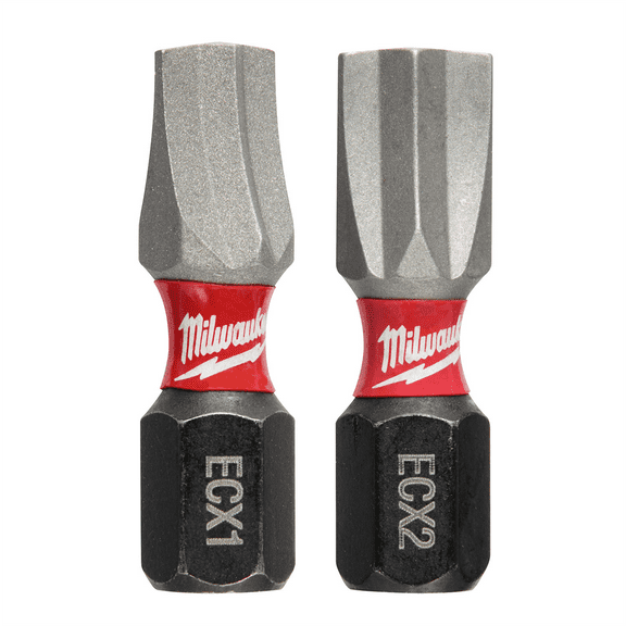 Milwaukee Tool SHOCKWAVE 1" 2PC Impact ECXCombo Kit