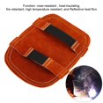 thumbnail image 2 of Garosa Heat Shield Split Cowhide Leather Aluminized Back Welding Hand Pad , Cowhide Hand Pad,Hand Heat Shield, 2 of 8