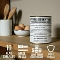 thumbnail image 4 of (Pack of 1) Powdered Whole Eggs | Long Term Storage (10 years shelf life) Emergency Supply | Hiking, Backpacking & Camping | Easy Prep Survival Food | Size #2.5 Can (8 oz per can) 18 Serving Per Can, 4 of 8